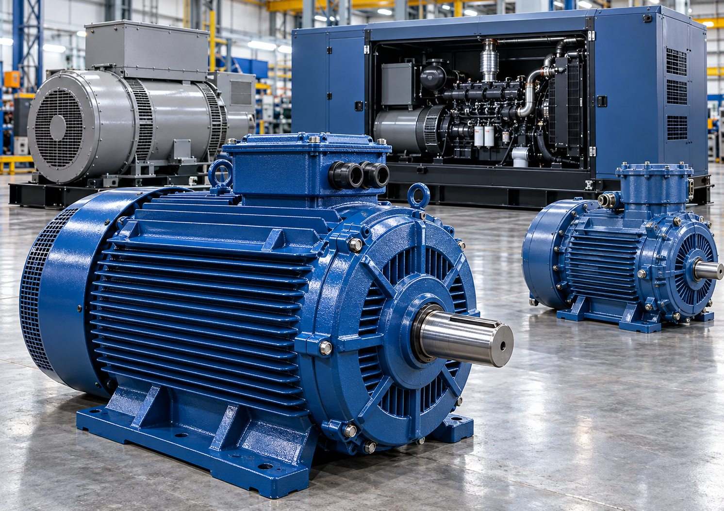 Industrial Motors & Generators